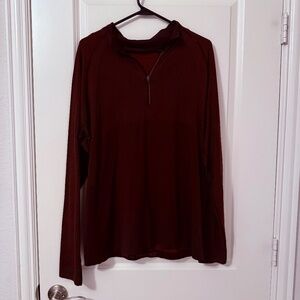 Lululemon Maroon Quarter Zip